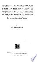 Muerte y transfiguración de Martín Fierro: Las perspectivas. Bibliografía ( p. 505-509)