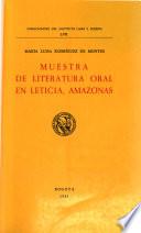 Muestra de literatura oral en Leticia, Amazonas