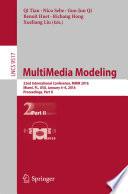 MultiMedia Modeling