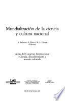 Mundialización de la ciencia y cultura nacional