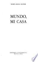 Mundo, mi casa