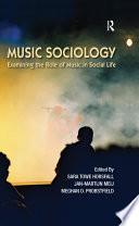 Music Sociology