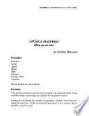 Música maestro, y otras obras