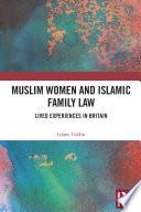 Muslim Women and Islamic Family Law