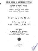 Mutaciones en las patatas variedad Bufé.