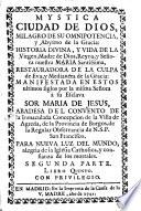 Mystica ciudad de Dios
