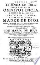 Mystica ciudad de Dios