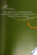Nacimiento, matrimonio y muerte en León y su provincia
