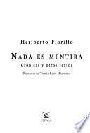 Nada es mentira