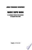 Nadie supo nada