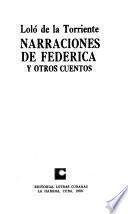 Narraciones de Federica y otros cuentos