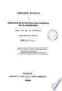 Narraciones Historicas