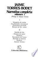 Narrativa completa: Margarita de niebla ; La educación sentimental ; Proserpina rescatada ; Retrato de Mr. Lehar