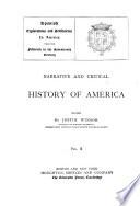 Narrative and Critical History of America