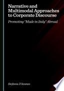 Narrative and Multimodal Approaches to Corporate Discourse