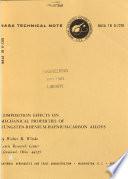 NASA Technical Note