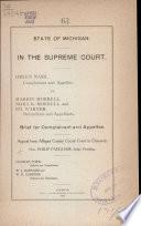 Nash v. Morrell, 171 MICH 658 (1912)