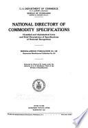 National Bureau of Standards Miscellaneous Publication