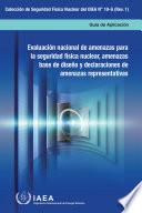 National Nuclear Security Threat Assessment, Design Basis Threats and Representative Threat Statements