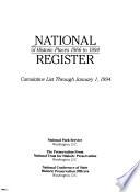 National Register of Historic Places, 1966 to 1994
