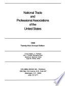 National Trade and Professional Associations of the United States