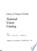 National Union Catalog
