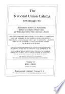 National Union Catalog