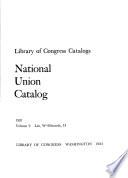 National Union Catalog