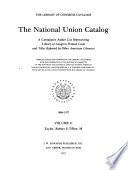 National Union Catalog
