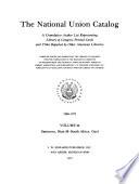 National Union Catalog