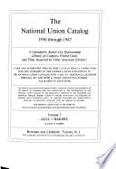 National Union Catalog