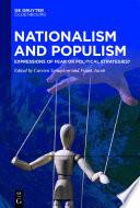 Nationalism and Populism