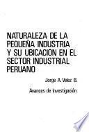 Naturaleza de la pequeña industria y su ubicación en el sector industrial peruano