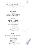Navegación del Madre de Dios