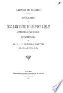 Navegaciones y descubrimientos de los Portugueses anteriores al viaje de Colon
