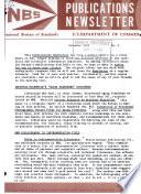 NBS Publications Newsletter