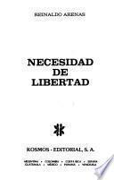 Necesidad de libertad