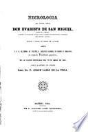 Necrología de excmo señor don Evaristo de San Miguel, duque de S. Miguel...