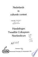 Nederlands in culturele context