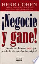 ¡Negocie y gane!
