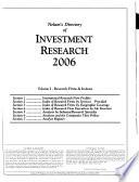 Nelson Information's Directory of Investment Research