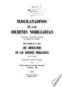 Neogranadinos en las órdenes nobiliarias