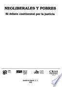 Neoliberales y pobres
