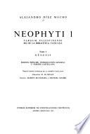 Neophyti 1, Targum Palestinense ms. de la Biblioteca Vaticana. Edición príncipe, introducción y versión castellana [por] Alejandro Díez Macho. Traducciones cotejadas de la versión castellana: francesa: R. Le Déaut; inglesa: Martin McNamara y Michael Maher: Génesis