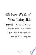 Nero Wolfe of West Thirty-fifth Street