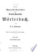 Neues spanisch-deutsches und deutsch-spanisches Wörterbuch
