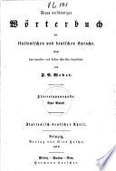 Neues vollständiges Wörterbuch der italienischen und deutschen Sprache