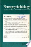 Neuropsychobiology