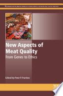 New Aspects of Meat Quality