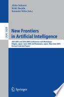 New Frontiers in Artificial Intelligence